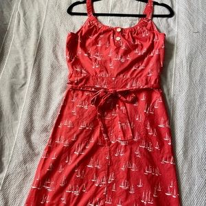 Lands End Cotton Dress with Pockets